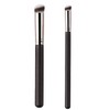 2 Pcs Mini-Sloped Concealer Brush, Angled Mix Contour Brush, 2-in-1