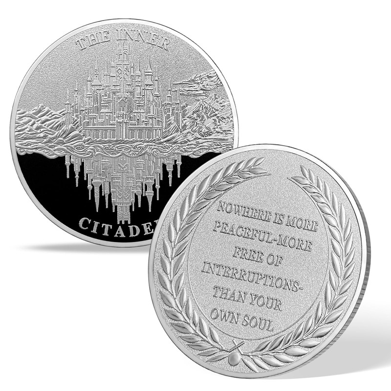 AtSKnSK Artisan Asymmetrical Coin Challenge Coin (Asymmetrical Castle, Piece, 1)