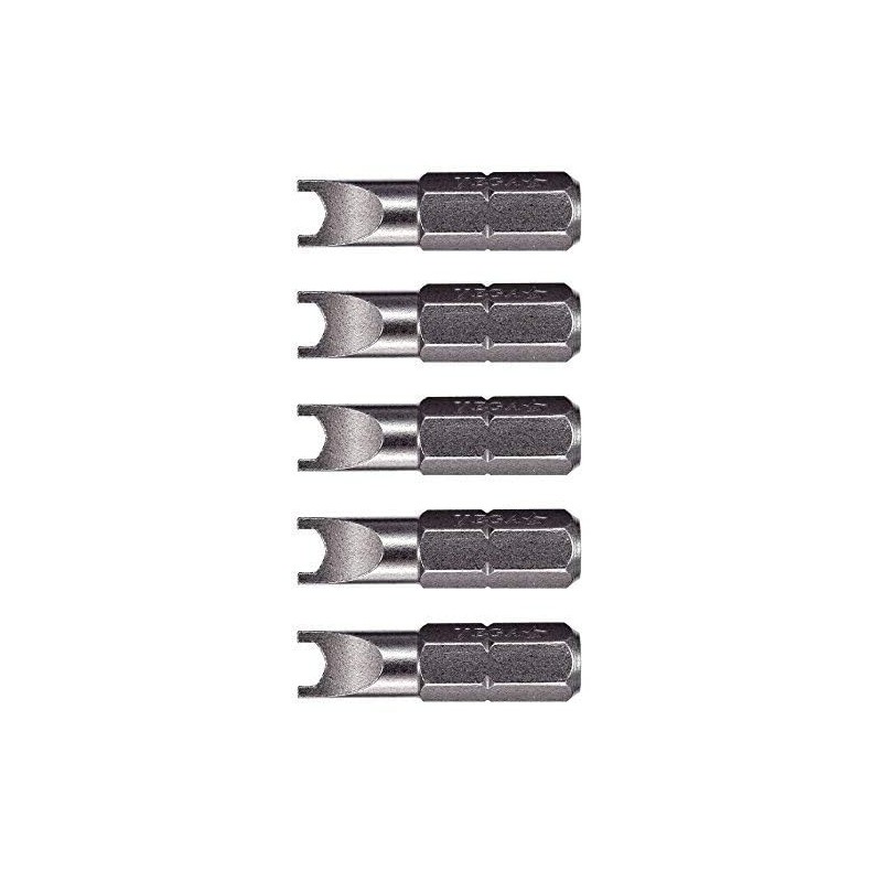 VEGA Spanner #6 Insert Bits. Professional Grade 1/4" Hex Shank