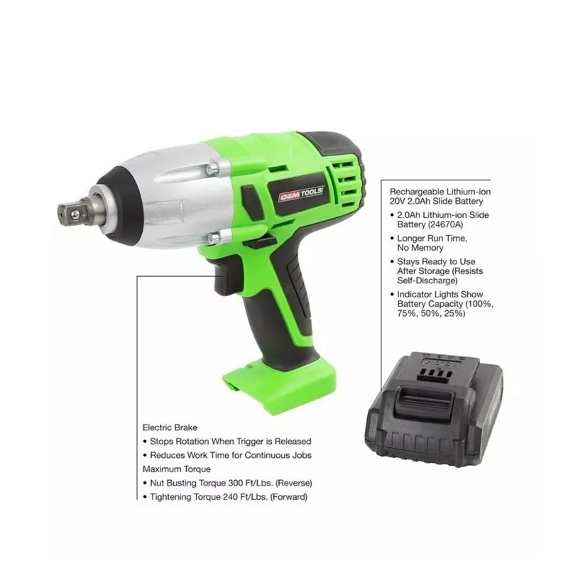 OEMTOOLS 24670 OEMTOOLS Impact Driver
