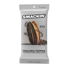 SMACKIN' -Sunflower Seeds - Cracked Pepper