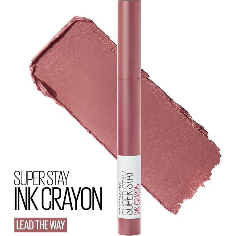 Maybelline New York SuperStay Ink Crayon Lipstick, Matte Longwear Lipstick