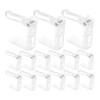 CIYODO 20pcs Reusable Tablecloth Clips Non Slip Plastic Holders for
