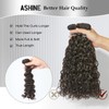ASHINE Human Hair Bundle Deep Curly Water Wave, Unprocessed Cambodian