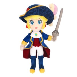 Sanei Boeki Princess Peach Showtime! PPS02 Plush Toy (W x D x H): 6.3 x 5.1 x 10.2 inches (16 x 13 x 26 cm)