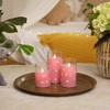 Homemory Flickering Flameless Candles with String Lights, Battery Operated Candles,