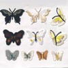 Mililanyo 10 Pieces Iron on Butterfly Patches Butterfly Applique Patches
