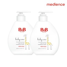 B&B Baby Lotion 200ml 2 packs / 비앤비 베이비 로션 200ml 2개입