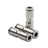Bwintech 3 pieces 10 mm straight pressure in connection pneumatic