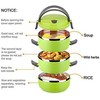 Copper Top - 3-Layer Stainless Steel Stackable Insulated Lunch Box