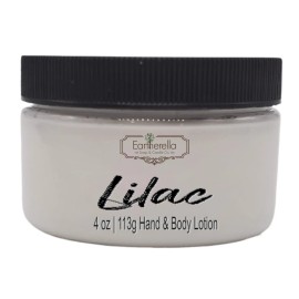 Eartherella LILAC Hand & Body Lotion Jar, 4 oz.