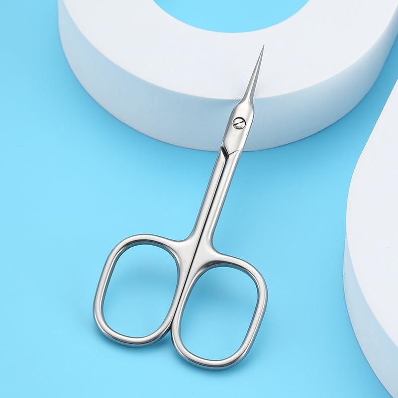 Professional Cuticle Scissors (Silvery, 9.3 * 4.5CM)