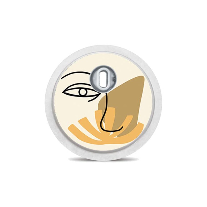 FreeStyle Libre 3 Sensor Stickers, Set of 10 "Abstract" Stickers