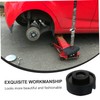 ABOOFAN 2pcs Heavy Duty Rubber Jack Stand Pads Non Slip