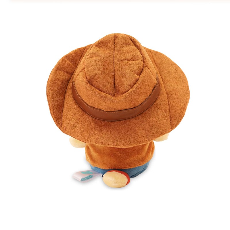 Anirollz Stuffed Animal Plush Toy Western Cowboy Foxiroll Small Sitting