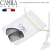 Camila Paris CP3023 French Side Combs Large Curved, Gray French