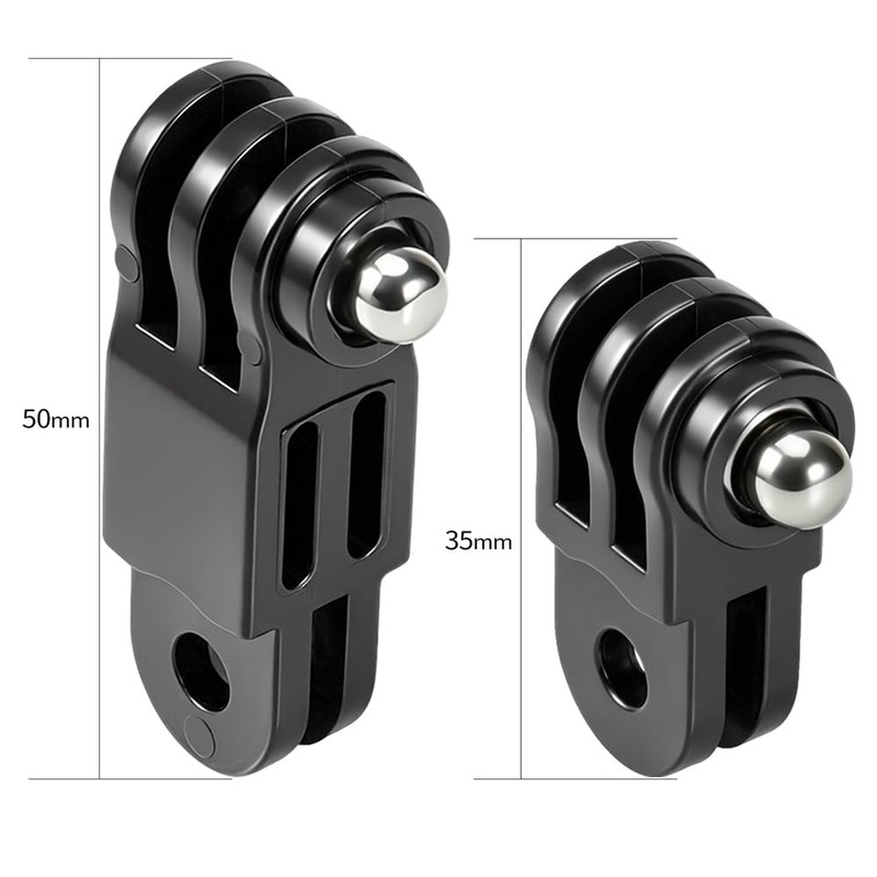 2 Pairs 90 Degree Extension Arm for Action Camera Opposite