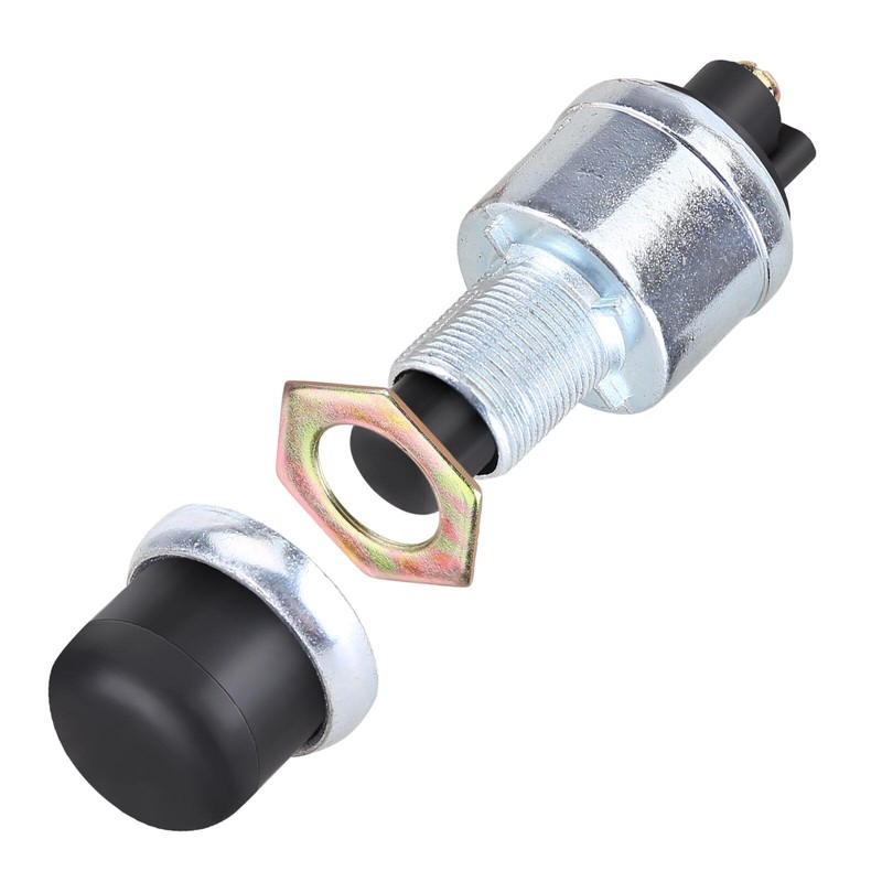 Push Start Button, Slakerbe 50A 12V Waterproof Car Boat Track