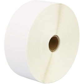 Compatible Roll 50mm x 52mm White Direct Thermal Labels for Zebra GK420d GK420t GC420d GX420d GX420t GC420t GX430t GT800 ZD420 LP2844 TLP 2844 Citizen CL-S521 CL-S621 CL-S631 (2000 Labels per Roll)