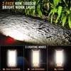 Favorlite 2 Pack 40W 1600LM LED Work Light, Rechargeable Portable