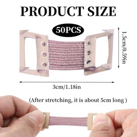 Pack of 50 Elastic Bandage Clips Gauze Bandage Clips Suitable for Various Bandage Materials Elastic with Elasticity