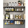 𝐔𝐧𝐝𝐞𝐫 𝐒𝐡𝐞𝐥𝐟 𝐁𝐚𝐬𝐤𝐞𝐭 Storage 2Pack - 12.6in Metal Under Shelf