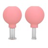 4pcs Glass Face Cupping Set Silicone Lymphatic Drainage Skin Lifting
