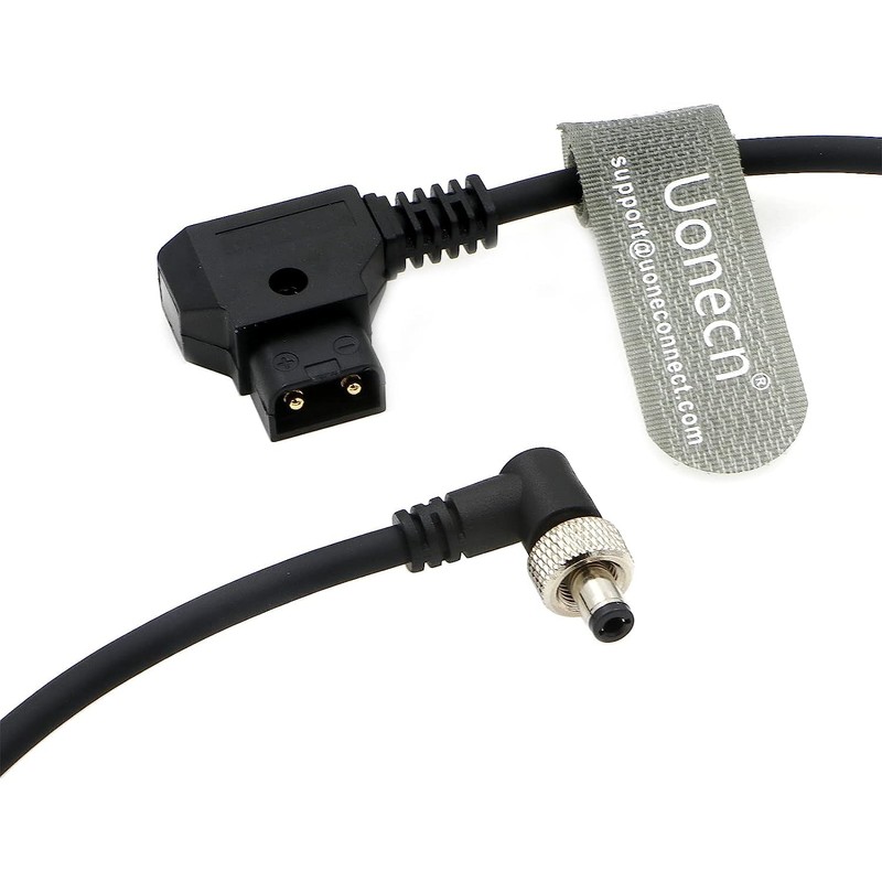 Uonecn DC 2.1 5.5mm Right Angle to Tap D-Tap Power