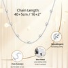 ALEXCRAFT 14K Gold-Plated Chains Sterling Silver 925 Necklaces with Zirconia