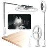 LumiArc Portable Ring Light Phone Stand and Overhead with Control