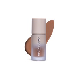W7 Cheeky Dip Liquid Bronzer - Pigmented Face Bronzing Makeup - Satin Matte Finish - Turn On