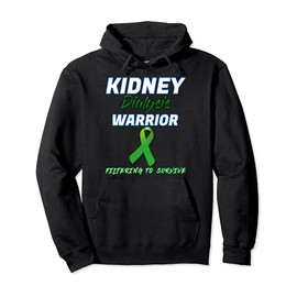 Kidney Dialysis Warrior Hemodialysis Peritoneal Patient Pullover Hoodie