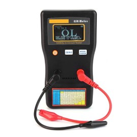 Candeon ESR Capacitor Tester, MESR-100 Digital Capacitance Meter ESR Meter Capacitor Tester, Auto Ranging ESR Capacitance Meter Low Ohm Meter for Measuring the Capacitive Resistance Circuit