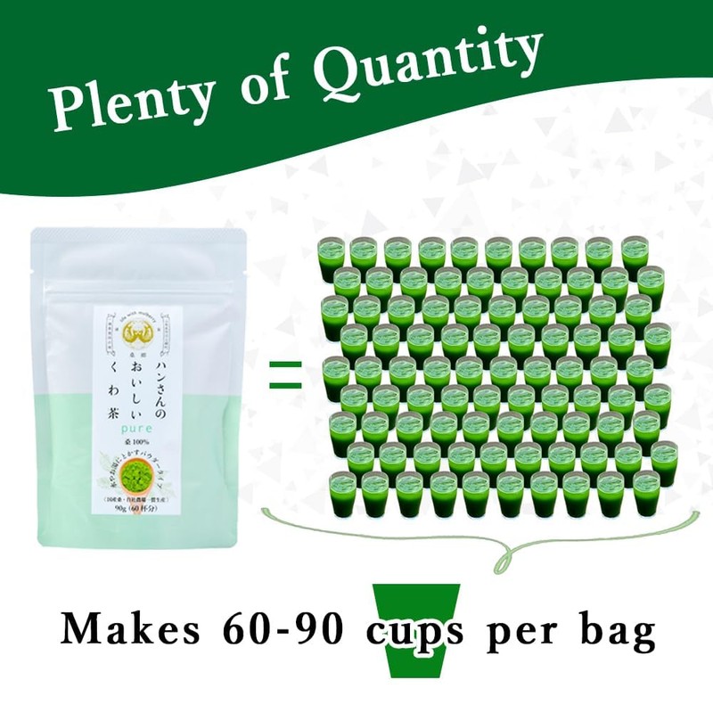 Glowrial Matcha 100% Organic Mulberry Leaves Tea(Green Tea Kuwa Matcha