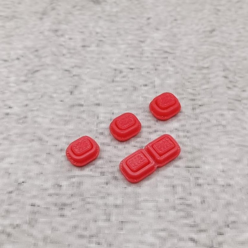 ULEIVA Replacement Power Button 5X Red Compatible with Garmin Etrex