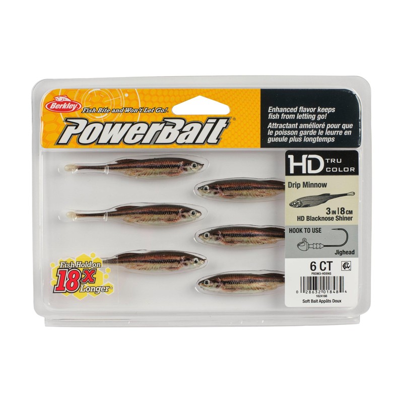 Berkley PowerBait Drip Minnow Fishing Soft Bait