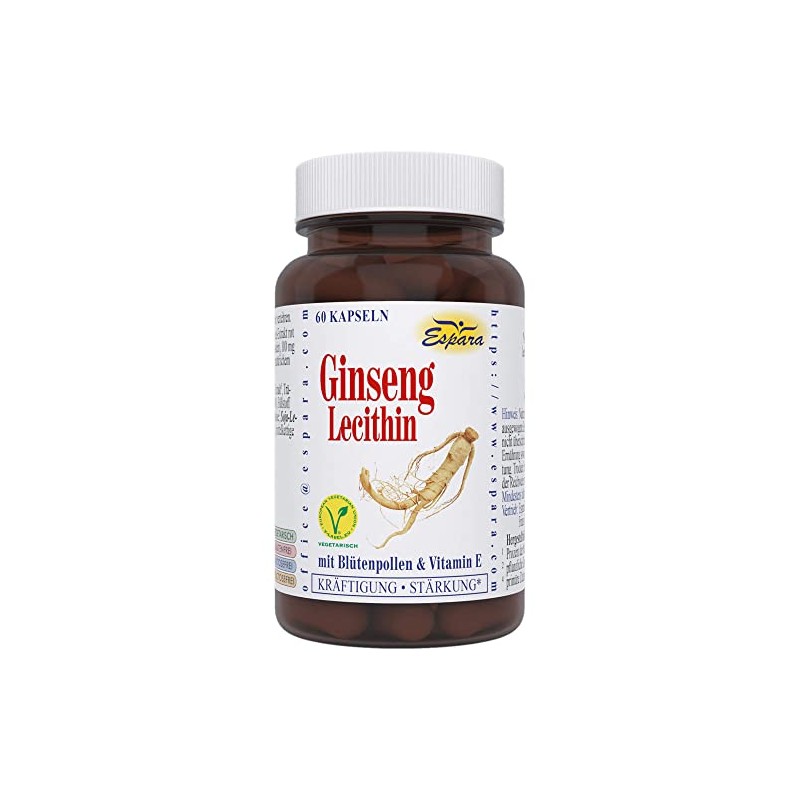 Ginseng Lecithin Capsules 29 g