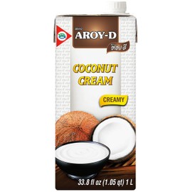 Aroy-D Coconut Cream, 33.8 Fluid Ounce (6-Pack)