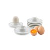 Egg Cups - TRACOMPAN 6 Pcs Stackable Egg Holders for
