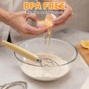 ALLTOP Danish Dough Whisk - Ultimate Dutch Mixer Hand Utensil
