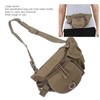 Fishing Bag Portable Polyester Storage Pack Bumbag Adjustable for Outdoor