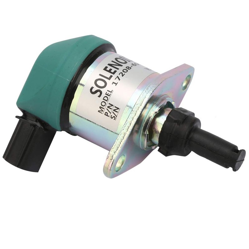 Excavator Engine Shut Off Solenoid 17208-60016 Kit for Replacement 12V