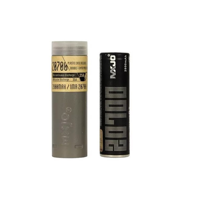 MXJ0 2x MXJ0 20700 2800mAh 35A IMR Batteries - Best