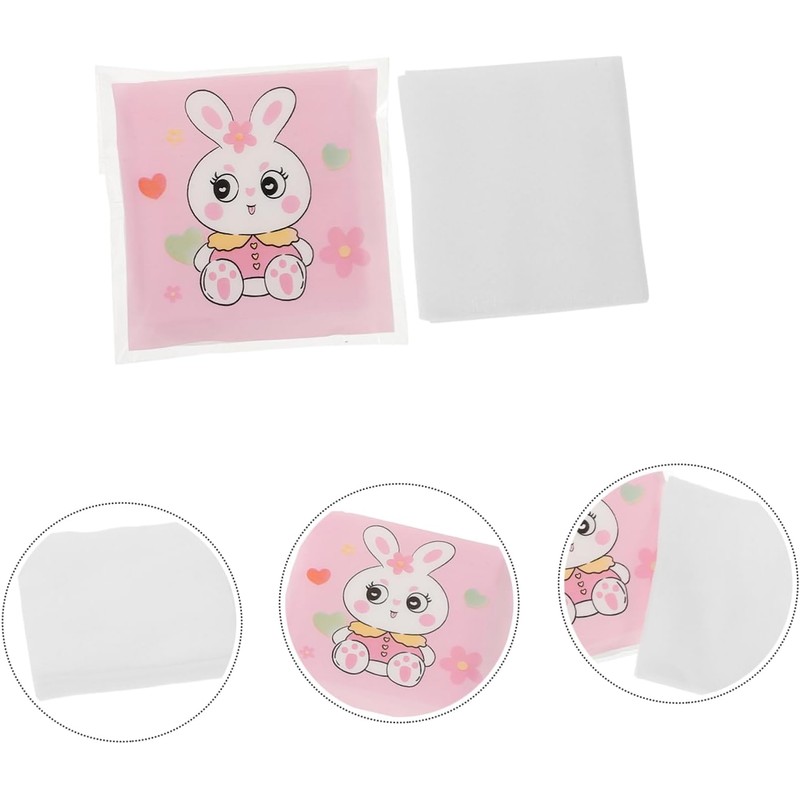 ORFOFE 10bolsas Toallitas Faciales Desmaquillantes Discos Cosméticos Compactos Perfectos Diaria