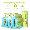 Kruta Ni-MH AA Rechargeable Batteries, Double A 1600mAh High Capacity
