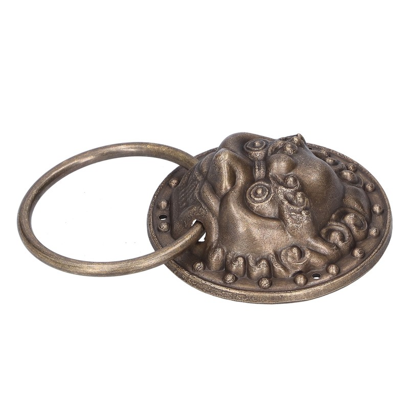 Antique Door Knockers Lion Head Brass Door Pull Retro Door