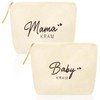 Lets Joy Pack of 2 Mum Cosmetic Bag Cosmetic Bag