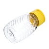 sourcing map 2pcs Plastic Honey Bottles 3.7oz 108ml Squeeze Honey