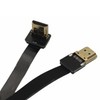 FPV HDMI Male to 90 Degree Down Angled HDMI Male
