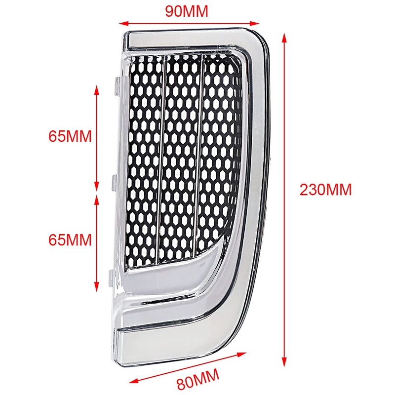LED Light Running Turn Signal Lower Fairing Grills Switchback Flare